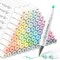 Ohuhu Honolulu 48/96 Pastel Colors Markers Alcohol Based - Brush & Chisel Dual Tips - Sweetness & Blossoming Color Sets